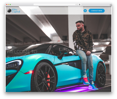 Blockbase free WordPress theme - elitecapitalforex.com