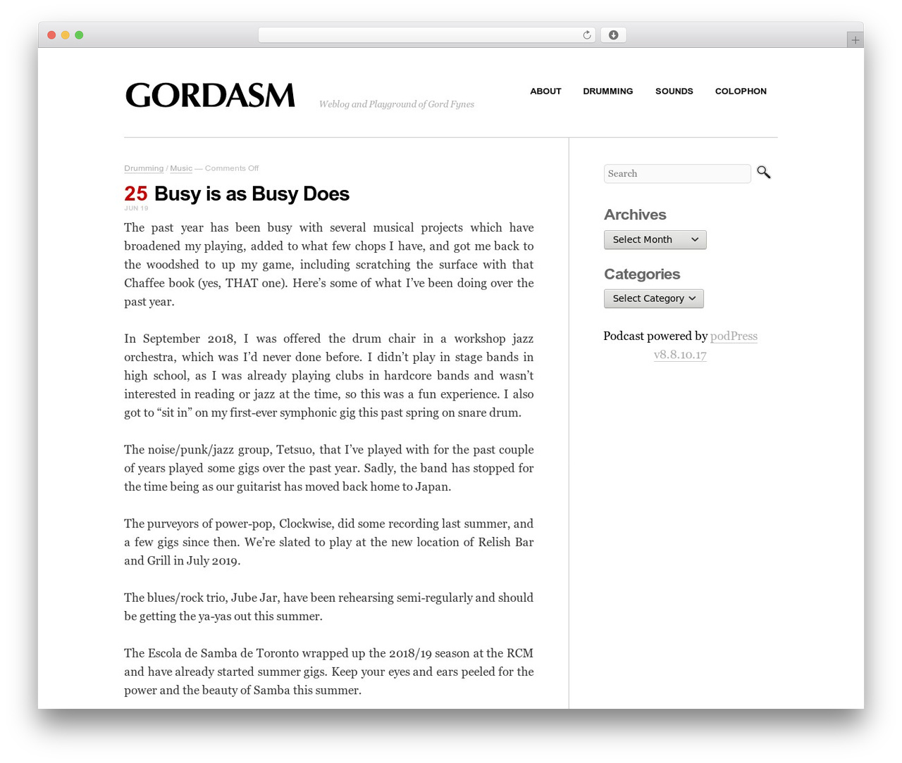 Cleanr theme WordPress - gordasm.org Cleanr theme WordPress - gordasm.org