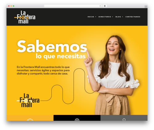 DeepDigital WordPress theme - lafronteramall.com