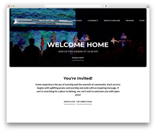 Float WP theme - christslegacy.com