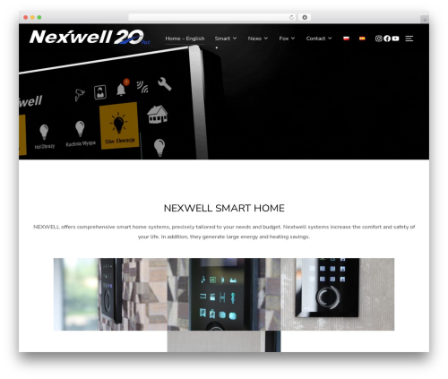 Inspiro free WP theme - nexwell.eu