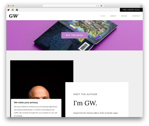 Launch It Theme theme WordPress - gwreadings.com