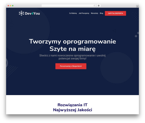 Theme WordPress itsolve - dev4you.pl