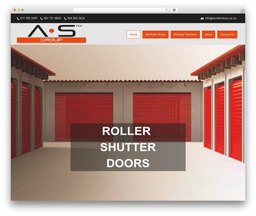 Untitled WordPress theme - asrollerdoors.co.za