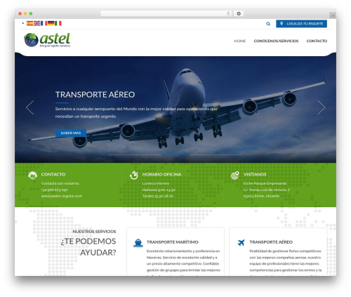 Cargo WordPress plugin - astellogistic.com