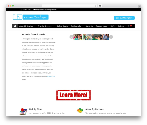Subscribe by email WordPress plugin - ahappyhenderson.com