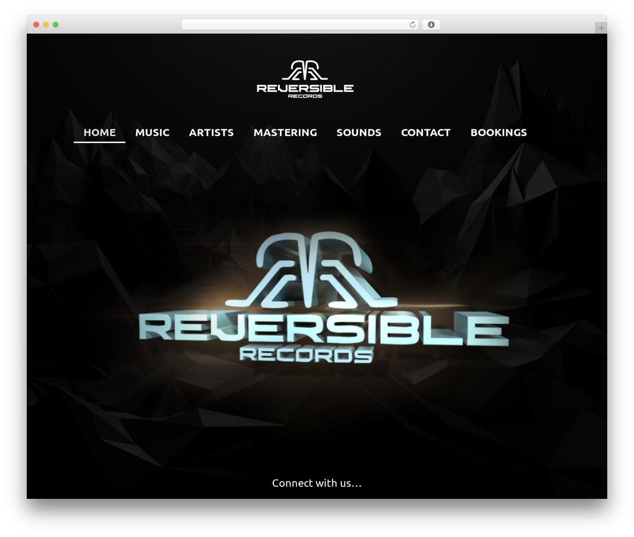 WordPress website theme Hello Elementor - reversible-records.com