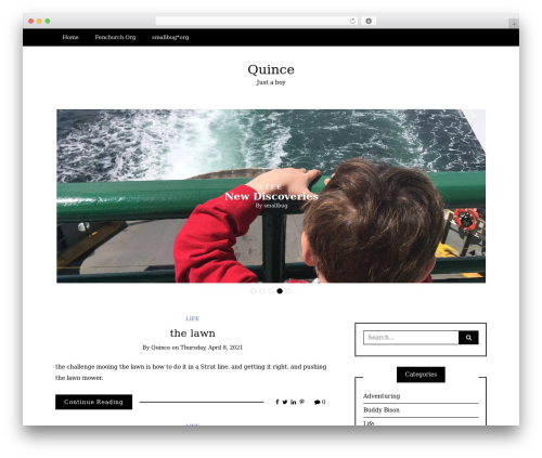 Writee theme WordPress free - quince.me Writee theme WordPress free - quince.me