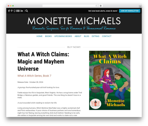 ADW Responsive – Author WordPress theme - monettemichaels.com