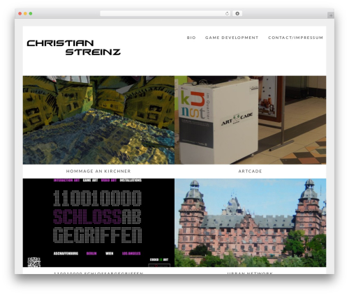 Gallery Responsive WordPress Theme WordPress theme - artload.org