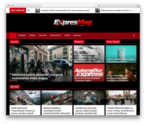 MagazinePlus WordPress theme - expresmag.cz