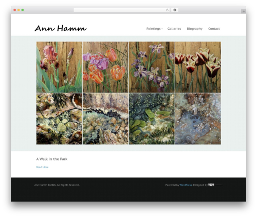 Statua WordPress theme - annhamm.com