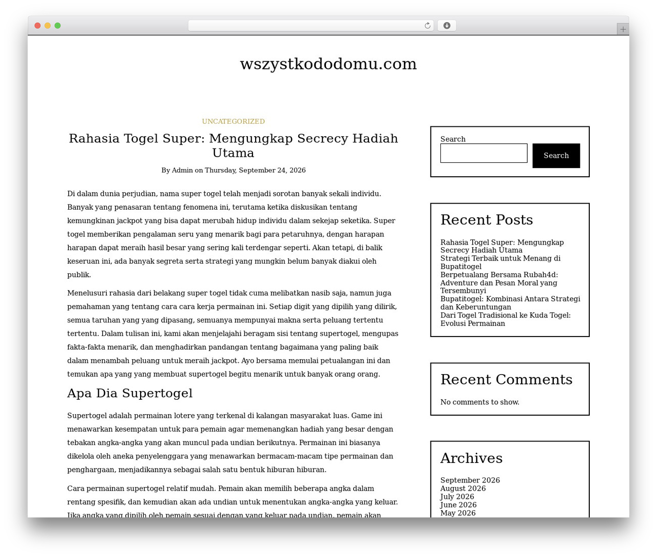 Theme WordPress Writee - wszystkododomu.com Theme WordPress Writee - wszystkododomu.com
