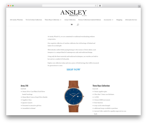 Variation Swatches for WooCommerce free WordPress plugin - ansleywatches.com