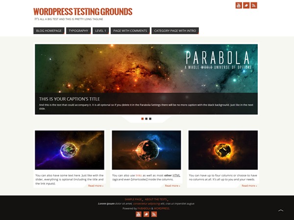 WordPress website theme Aster Theme WordPress website theme Aster Theme