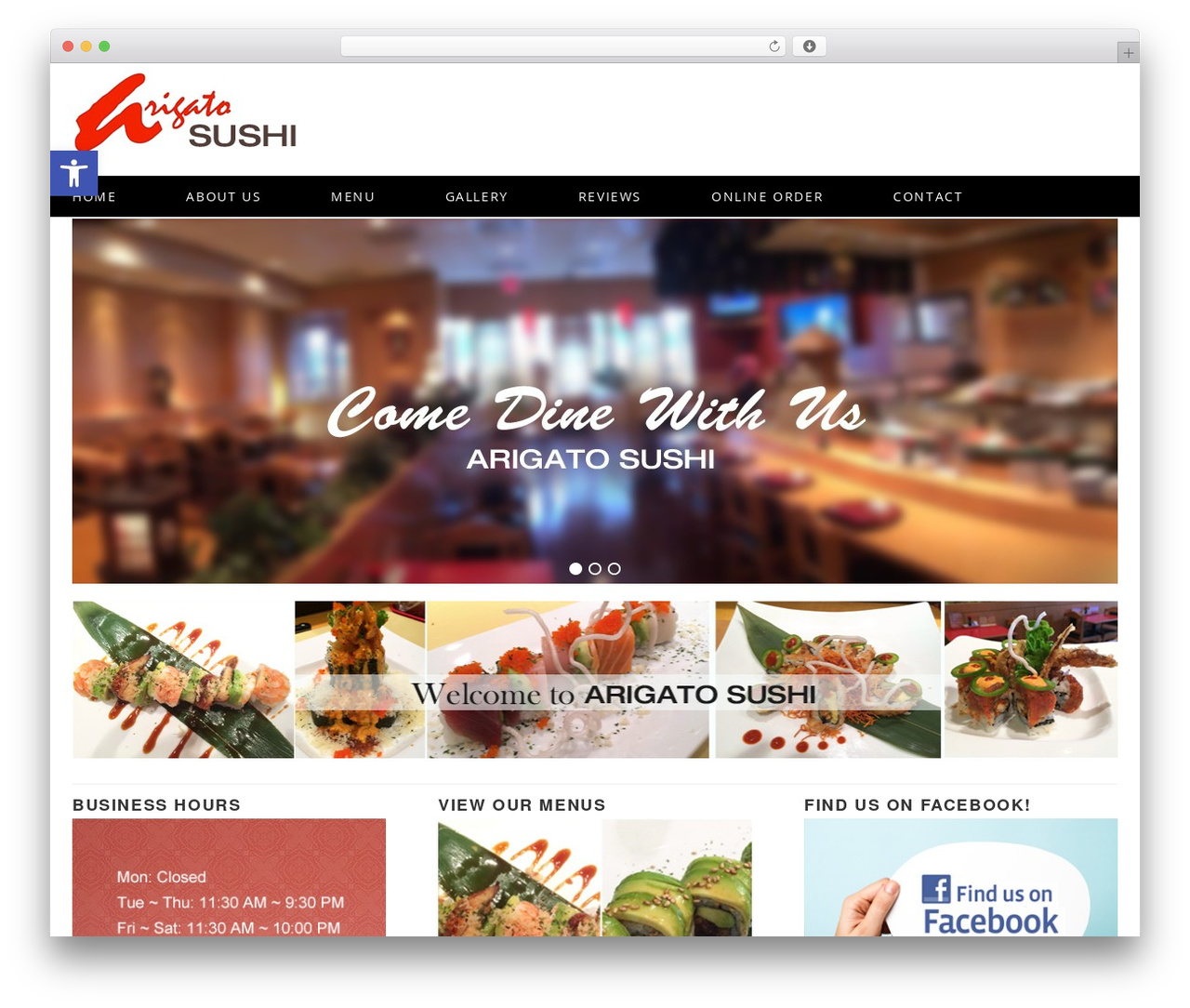 Genesis WordPress theme - arigatosushi.com Genesis WordPress theme - arigatosushi.com