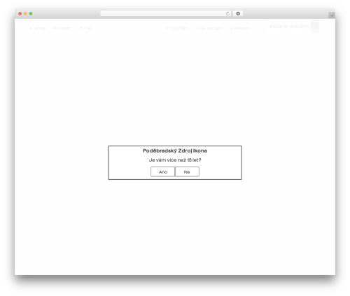 Fresh framework WordPress plugin - podebradskypivovar.cz