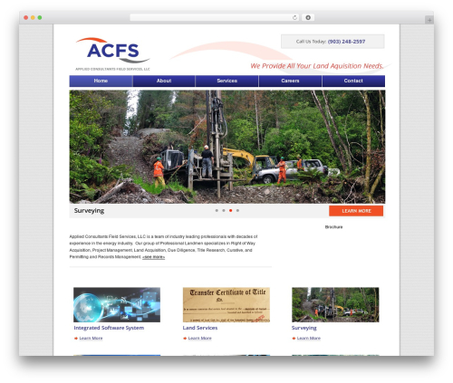 Rotating images WordPress plugin - appliedcfs.com