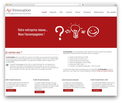 Corp | Multipurpose Wordpress Theme WordPress theme - apinnovation.fr