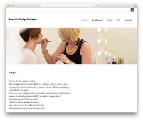 Theme WordPress Ryan - sminkesorsi.hu