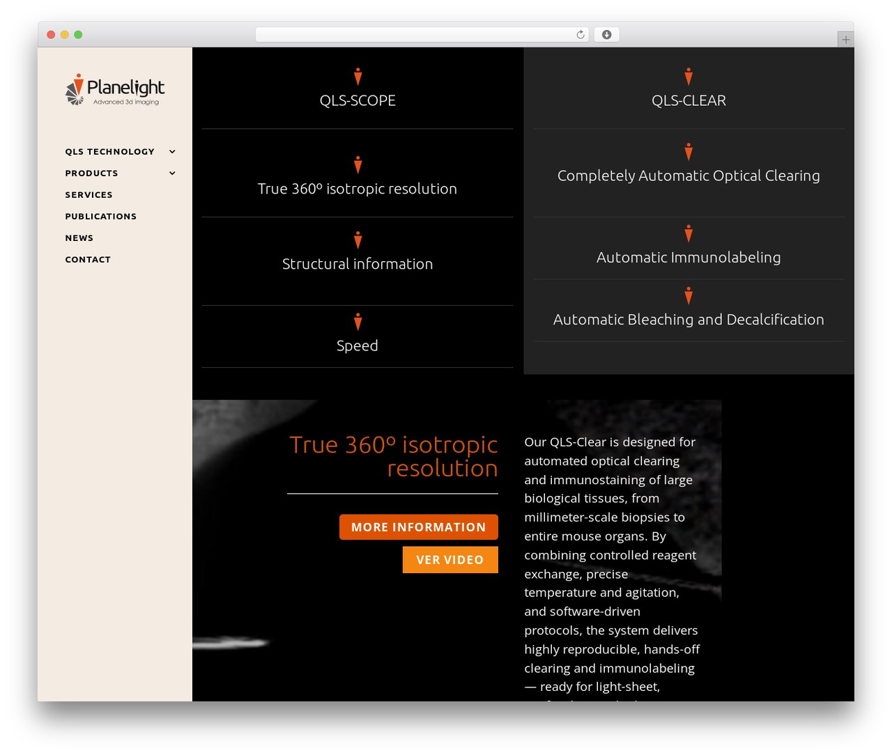 WordPress theme ideaWeb - planelight.net