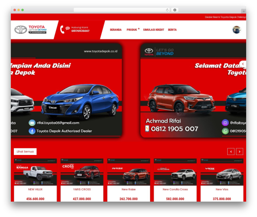 WordPress theme WP Roda - toyotadepok.co.id