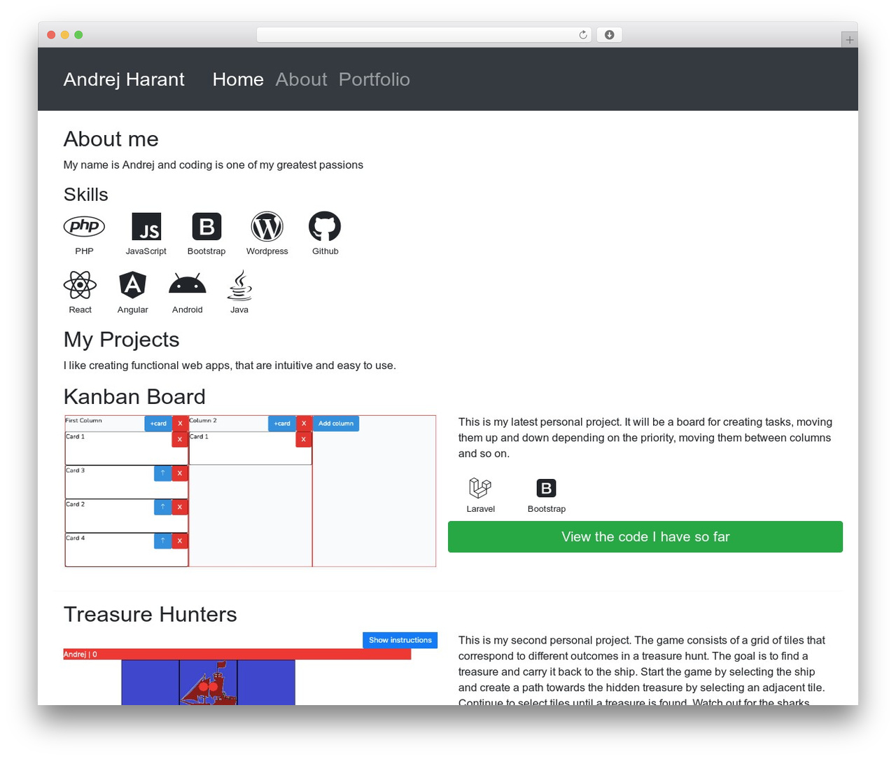Andrej Developer Custom Theme WordPress theme design - andrejdeveloper.com