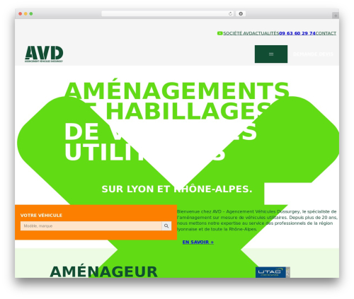 AVD WordPress theme - avd69.fr