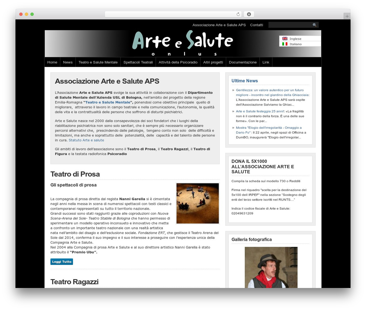 Best WordPress theme WP-Prosper 1.0 Basic - arteesalute.org