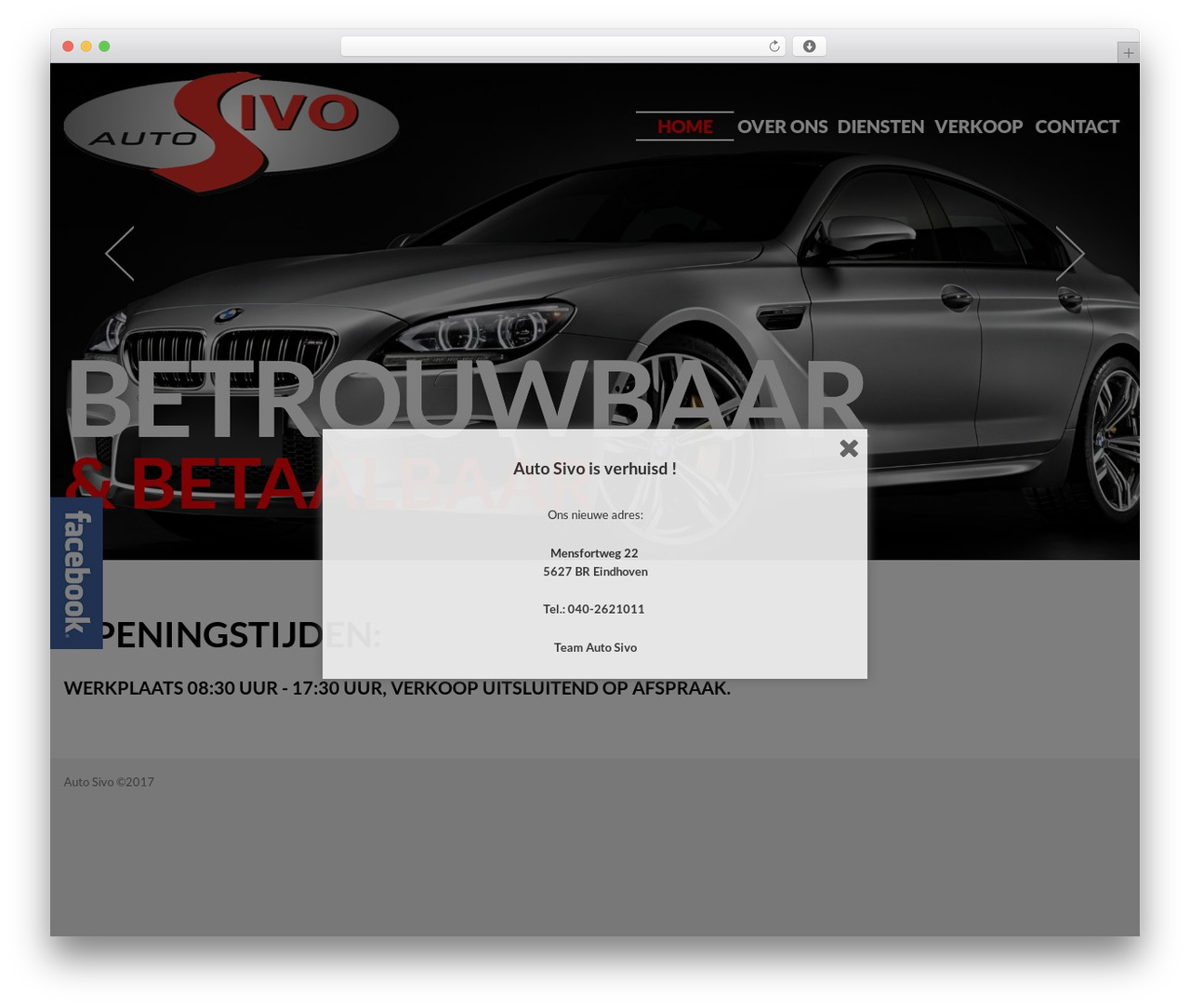cherry WordPress website theme - autosivo.nl