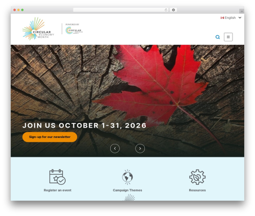 CIC theme WordPress - circulareconomymonth.ca