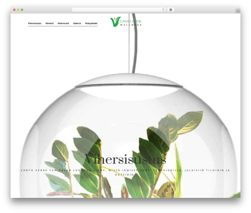 Divi best WordPress theme - cantoverde.fi