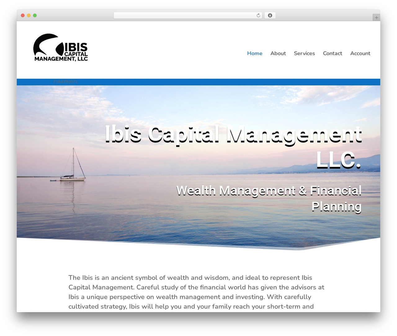 Divi WordPress theme - ibiscapitalmanagementllc.com