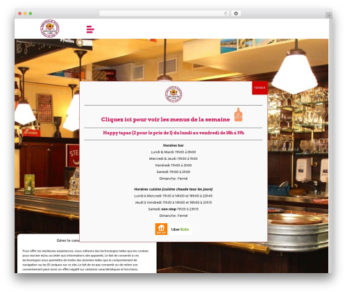 Mobile info_0.0.1 WordPress plugin - bruxellescafe.ch