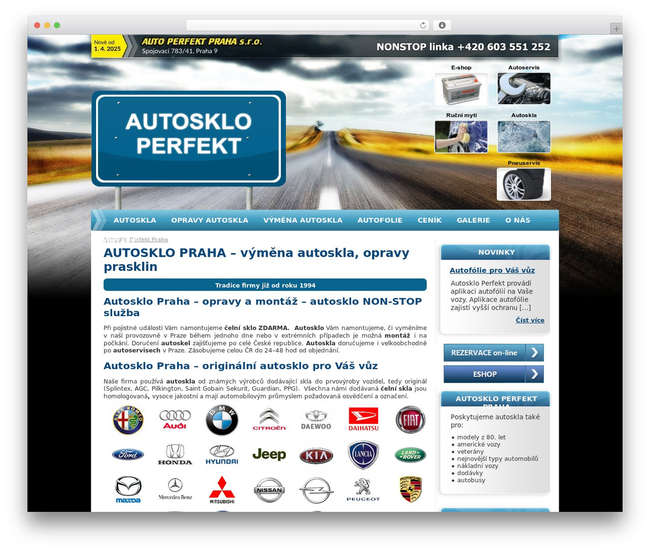 Easy Best Creative Theme top WordPress theme - autosklo-perfekt.cz