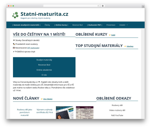 Ad inserter pro WordPress plugin - statni-maturita.cz
