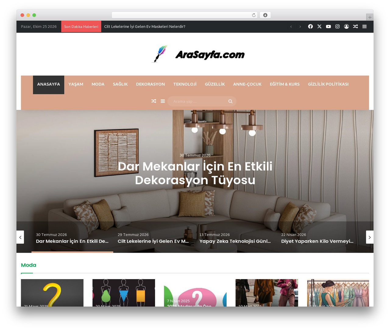 Jannah WordPress theme - arasayfa.com