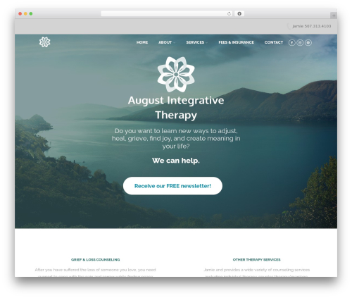 Optimizer PRO WordPress website theme - augustintegrativetherapy.com