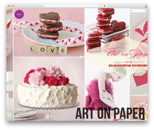 Studio8 WP theme - art-on-paper.com/wordpress