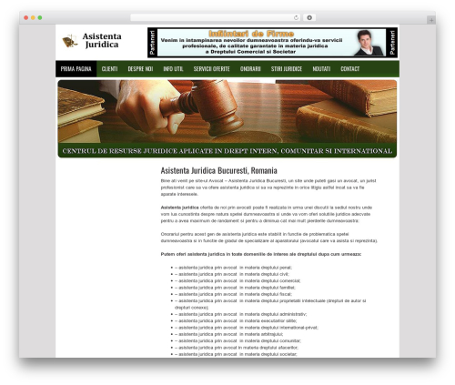Theme WordPress Indicate - asistentajuridica.eu
