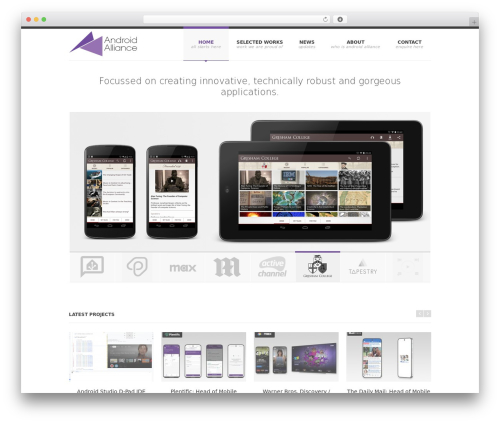 Theme WordPress SmartStart WP - Responsive HTML5 Theme - androidalliance.co.uk
