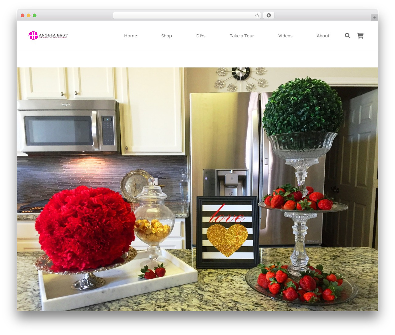 Theme WordPress Impreza - angelaeast.com