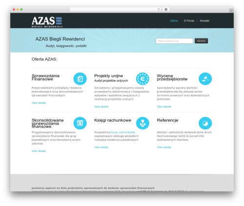 Theme WordPress Mobility App Parent - azas.pl