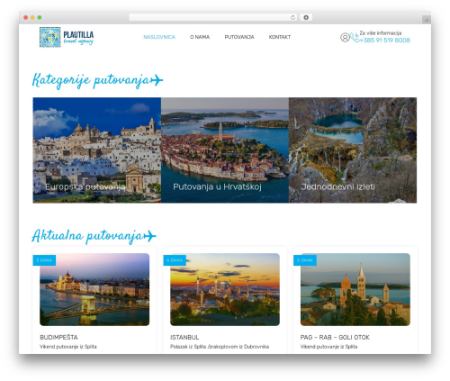 TripRex WordPress theme - plautilla.hr