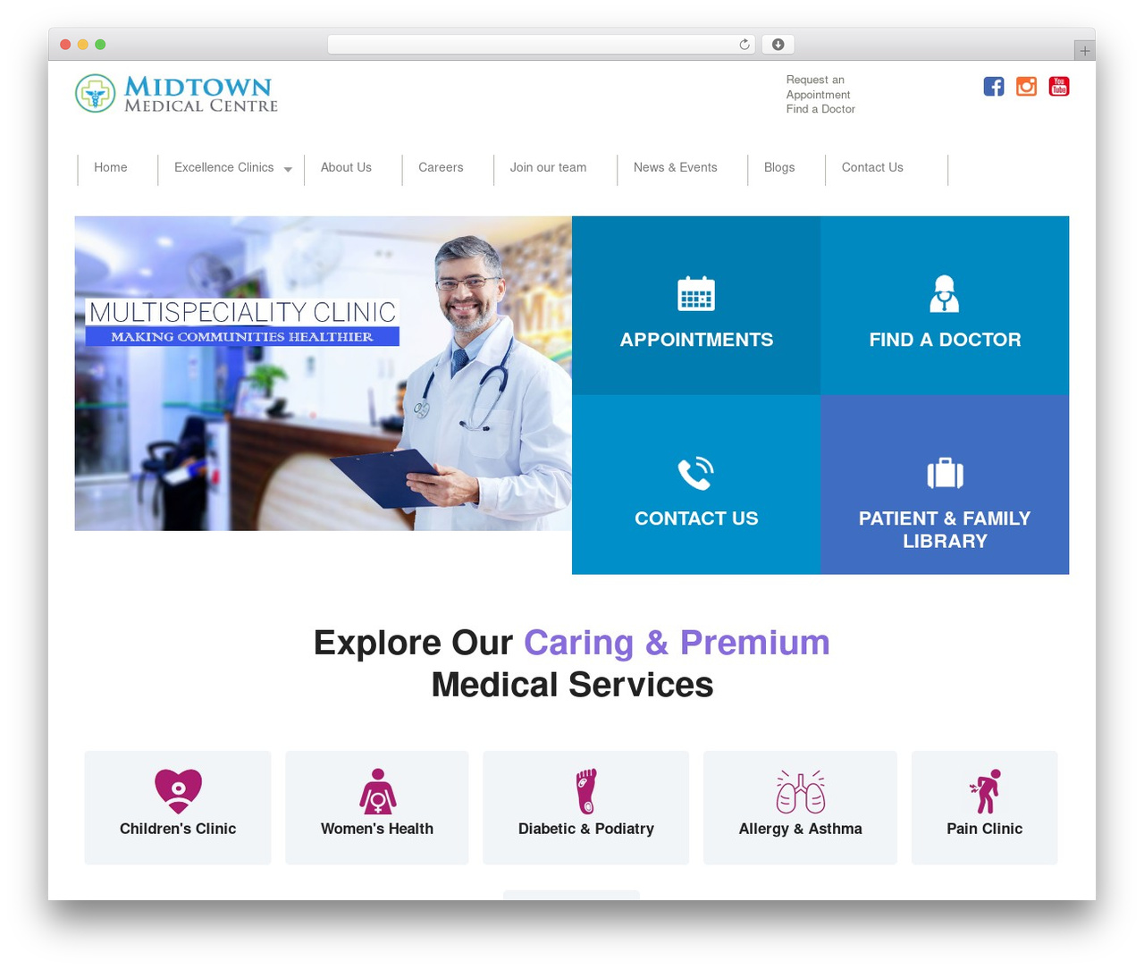 WordPress theme Midtown - midtownclinics.com WordPress theme Midtown - midtownclinics.com