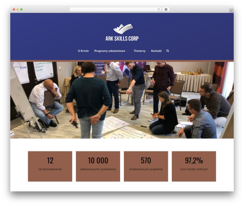 WordPress theme Layers - ark-skills.com