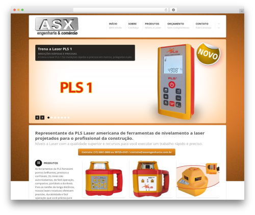 WordPress theme Next - asxengenharia.com.br