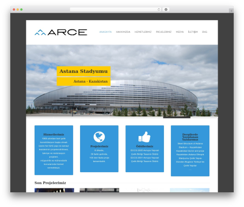WordPress website theme Code Premium WordPress Theme - arcemuhendislik.com