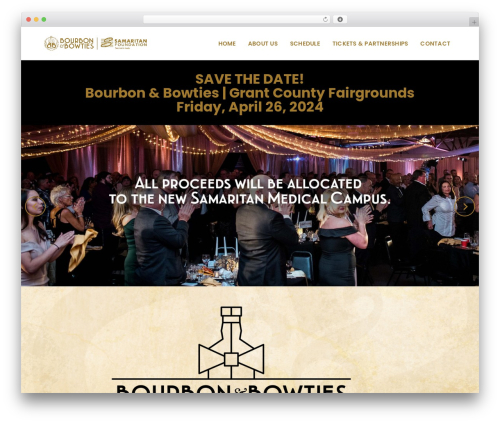 WP theme Eventalk - bourbonbowtiesevent.com