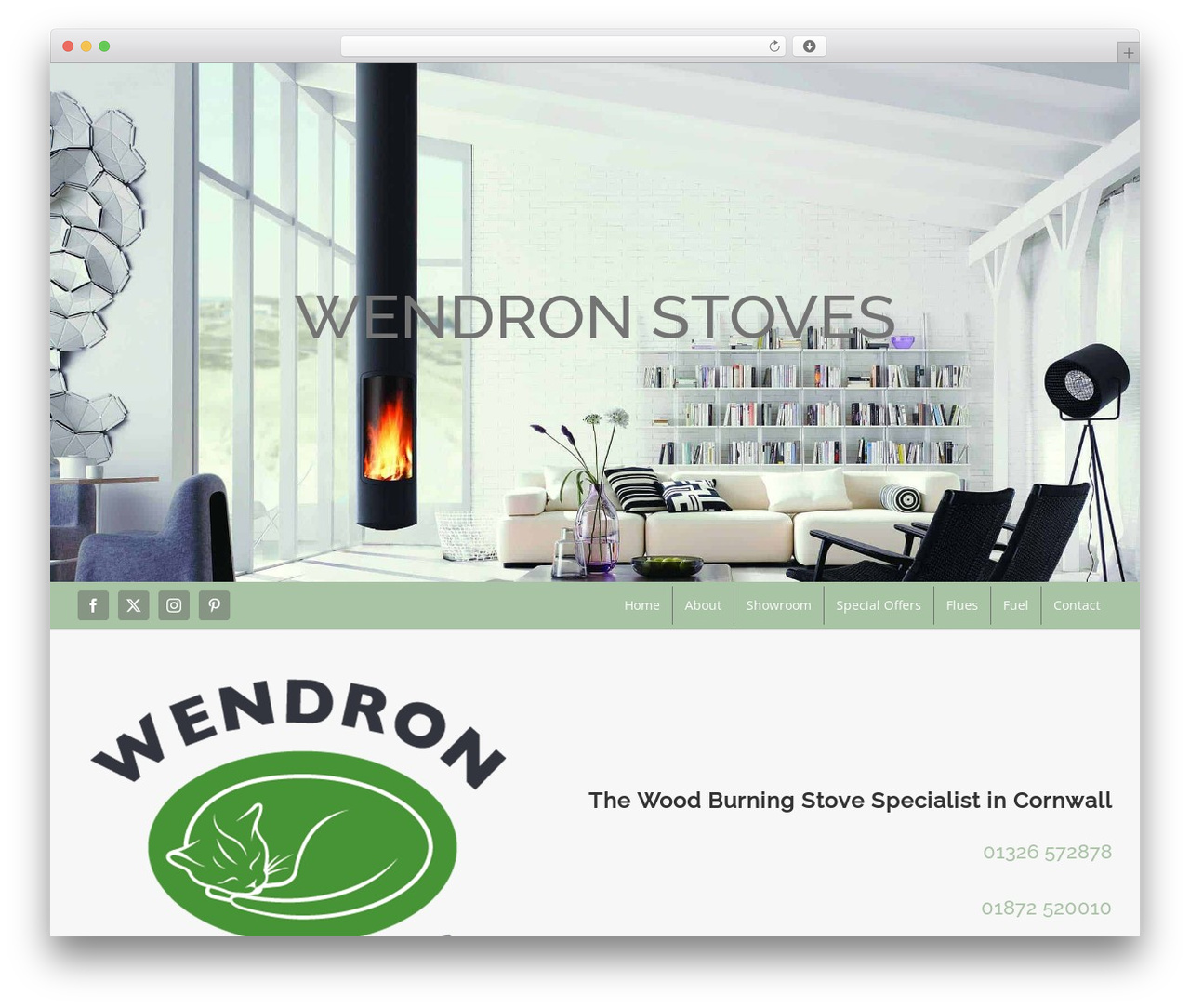 Avada WordPress theme - wendronstoves.co.uk